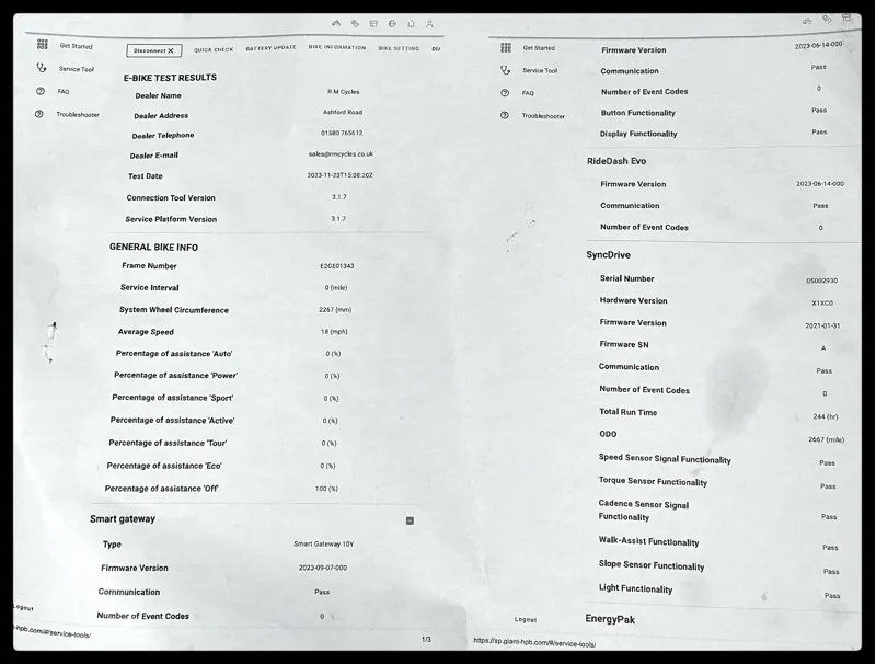Gaint AnyTour E+ 1 LDS 25km/h Medium Blue Ashes 2021-8